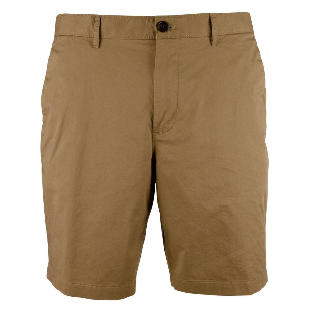 Michael Kors Men's Slim Fit Stretch 9" Flat Front Khaki Shorts Waist 32